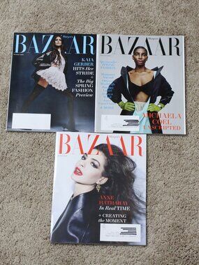 BAZAAR Magazine Lot Of 3 Feb to Apr 2026 Issues For Collectors